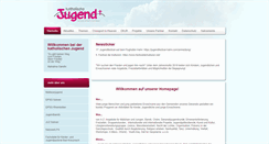 Desktop Screenshot of kathjugend.de